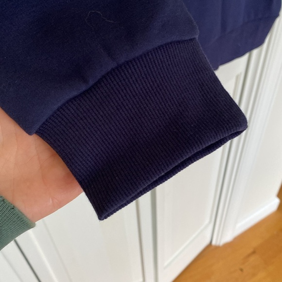 NET Latched Mana Harbor Snap Nursing Pullover - XL navy blue - Picture 6 of 8